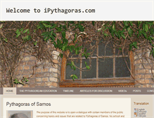 Tablet Screenshot of ipythagoras.com